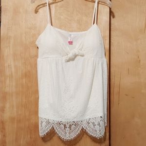 Lace Lined Tank